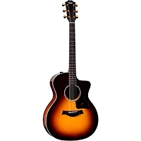Taylor 214ce DLX Grand Auditorium Acoustic-Electric Guitar Tobacco Sunburst