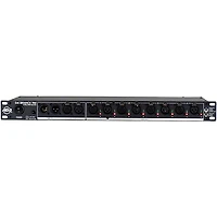 American DJ D4 Branch RM Single Rack Space, 4-way Distributor/Booster with 3-pin and 5-pin XLR Input and Output Jacks