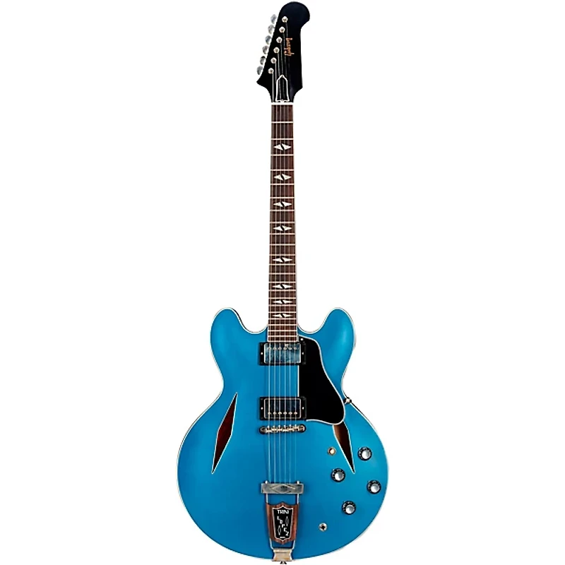 Gibson Custom 1964 Trini Lopez Standard Reissue VOS Semi-Hollowbody Electric Guitar Pelham Blue