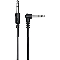Roland 1/4" TRS to 1/4" TRS Balanced Interconnect Straight to Angle V-drums Trigger Cable