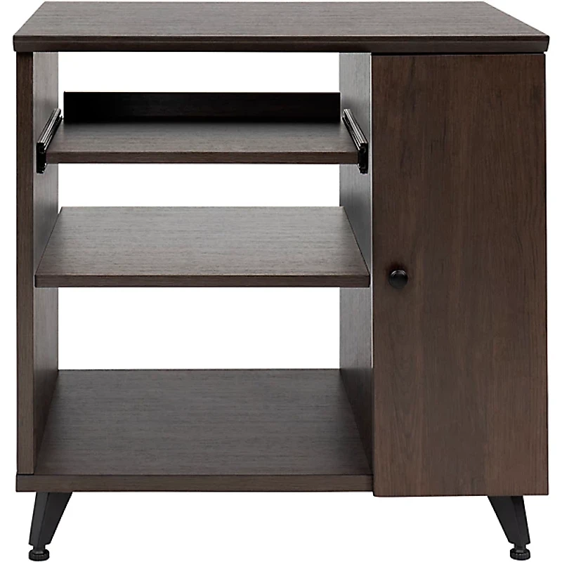 Gator GFW-ELITESIDECAR Elite Furniture Series Rolling Rack Sidecar Cabinet with Configurable Rack Space & Shelving