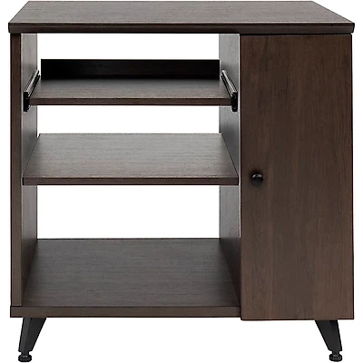Gator GFW-ELITESIDECAR Elite Furniture Series Rolling Rack Sidecar Cabinet with Configurable Rack Space & Shelving