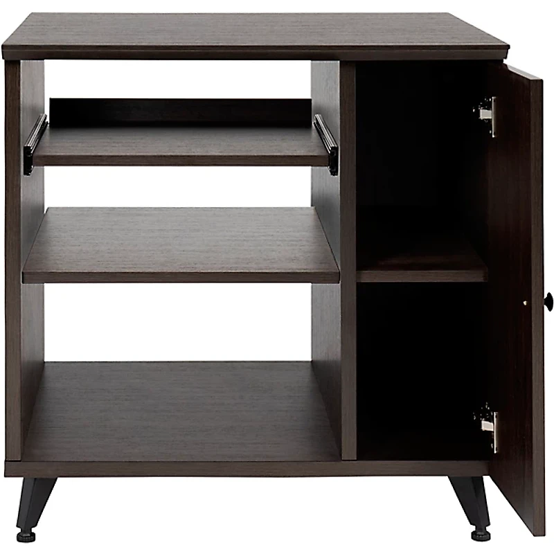 Gator GFW-ELITESIDECAR Elite Furniture Series Rolling Rack Sidecar Cabinet with Configurable Rack Space & Shelving