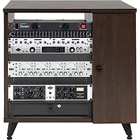 Gator GFW-ELITESIDECAR Elite Furniture Series Rolling Rack Sidecar Cabinet with Configurable Rack Space & Shelving