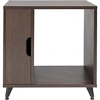 Gator GFW-ELITESIDECAR Elite Furniture Series Rolling Rack Sidecar Cabinet with Configurable Rack Space & Shelving