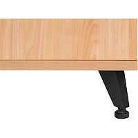 Gator GFW-ELITESIDECAR Elite Furniture Series Rolling Rack Sidecar Cabinet with Configurable Rack Space & Shelving
