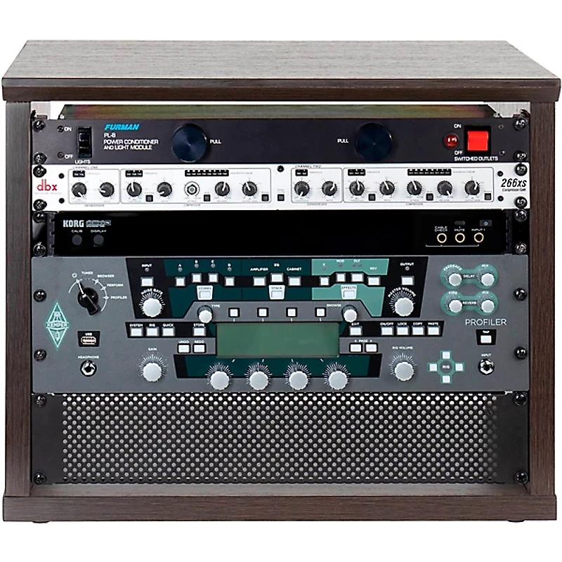 Gator Elite Series Furniture Desktop 8U Studio Rack