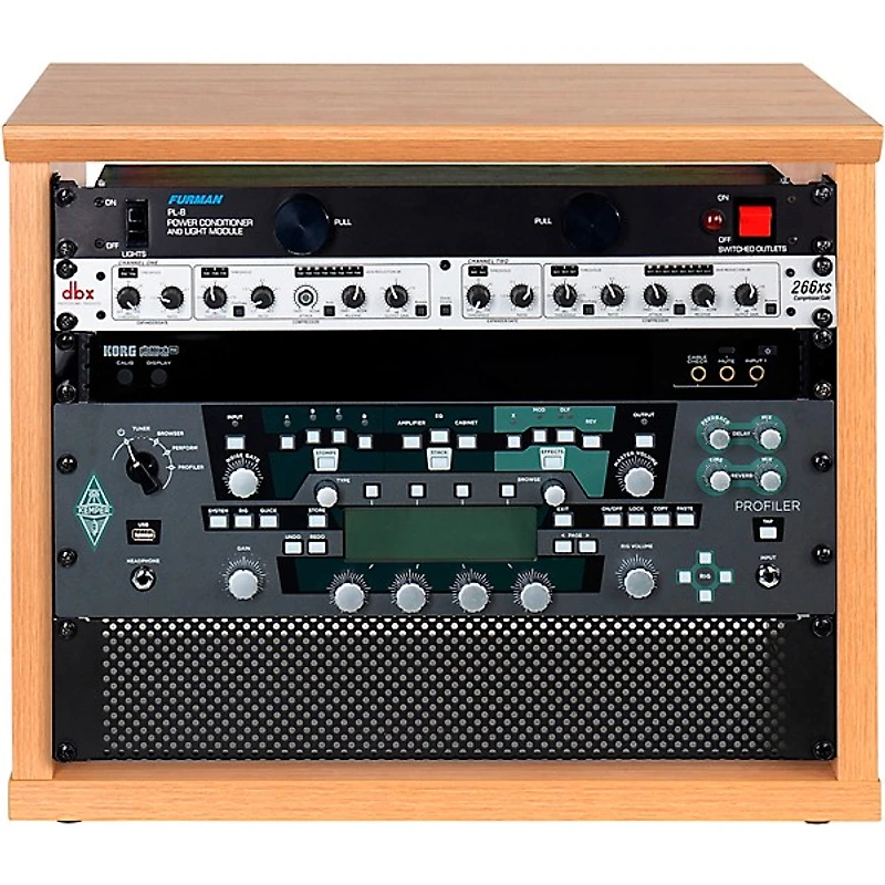 Gator Elite Series Furniture Desktop 8U Studio Rack