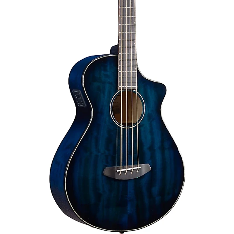 Breedlove Pursuit Exotic S Concert CE Myrtlewood Acoustic-Electric Bass Twilight Burst