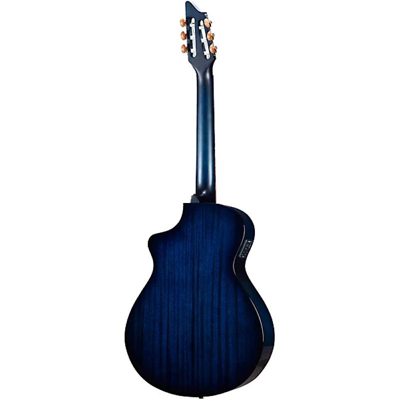 Breedlove Discovery S Concert Nylon CE European Spruce-African Mahogany Acoustic-Electric Guitar Twilight Burst