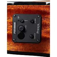 Breedlove Discovery S Concert CE European Spruce-African Mahogany Acoustic-Electric Bass Edge Burst