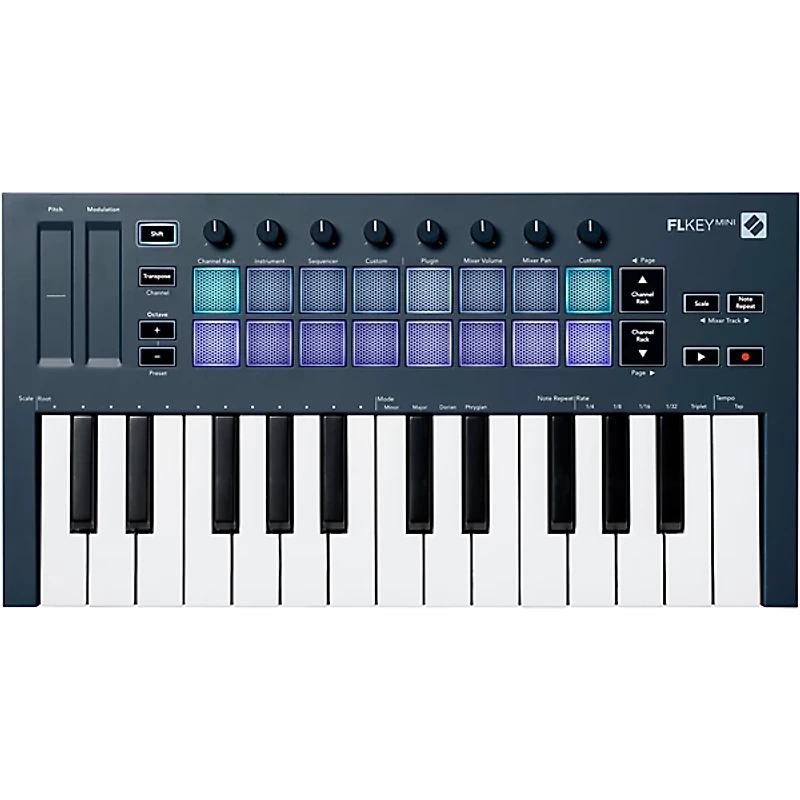 Novation FLkey Mini 25-Key MIDI Keyboard for FL Studio