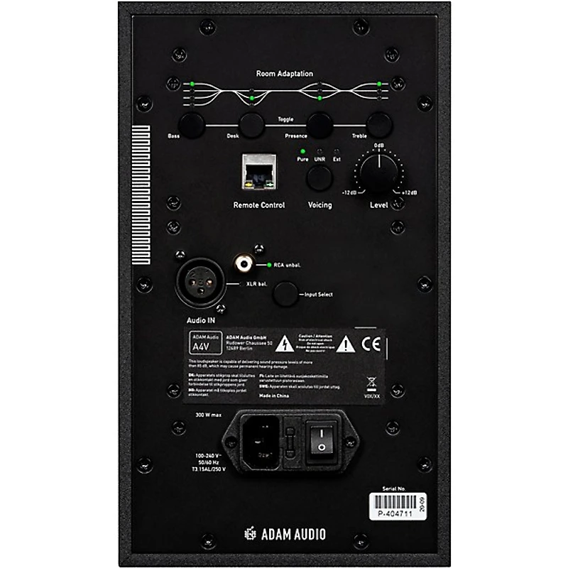 ADAM Audio A4V 4" 2-Way Powered Studio Monitor (Each)