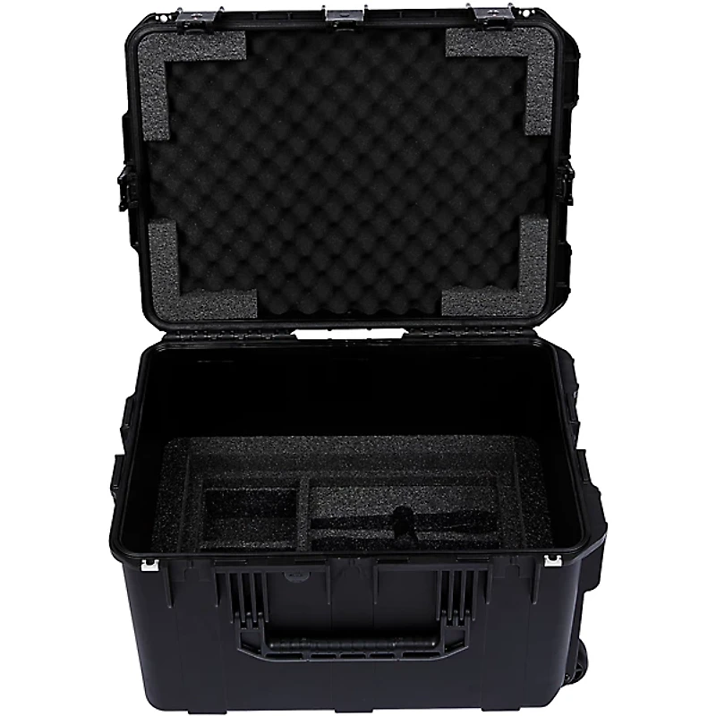 SKB 3i-231714WMC iSeries Injection Molded for 4 Wireless Mircophones with 4U Fly Rack with Wheels
