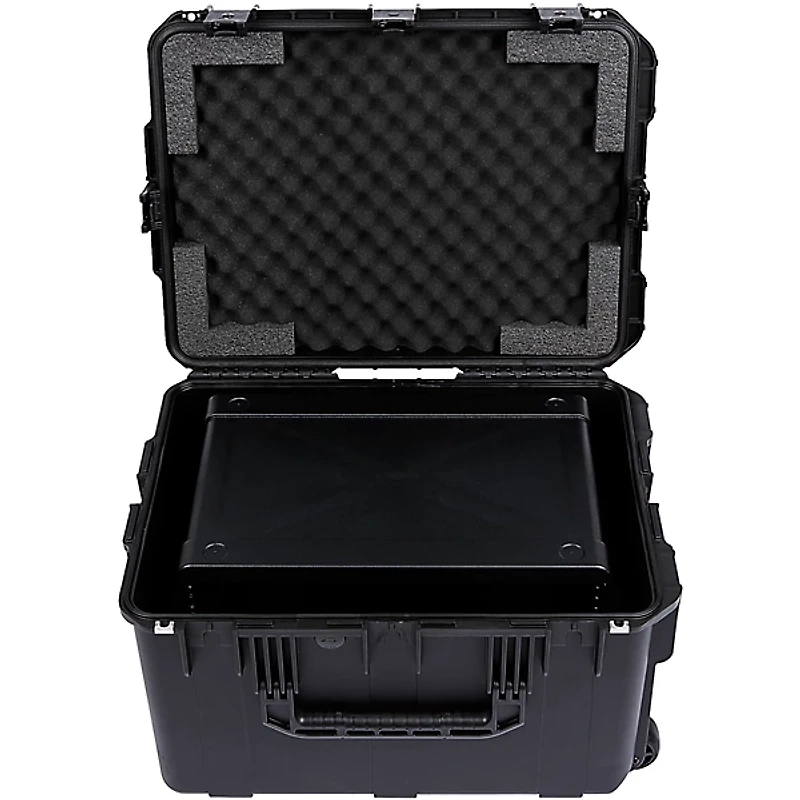 SKB 3i-231714WMC iSeries Injection Molded for 4 Wireless Mircophones with 4U Fly Rack with Wheels