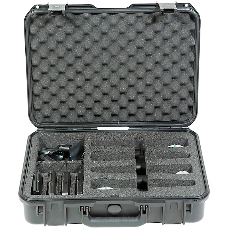 SKB 3i-1813-5WMC iSeries Injection Molded Case for 4 Wireless Microphone Systems