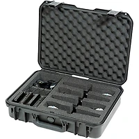 SKB 3i-1813-5WMC iSeries Injection Molded Case for 4 Wireless Microphone Systems