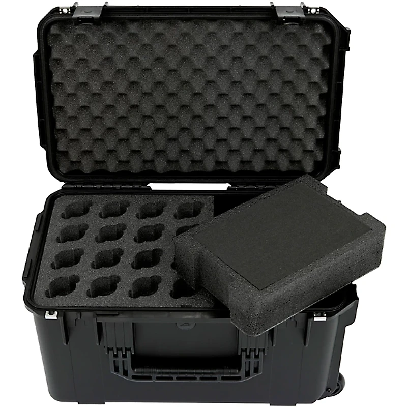 SKB 3i-221312WMC iSeries Injection Molded Case for 16 Wireless Microphones