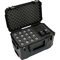 SKB 3i-221312WMC iSeries Injection Molded Case for 16 Wireless Microphones