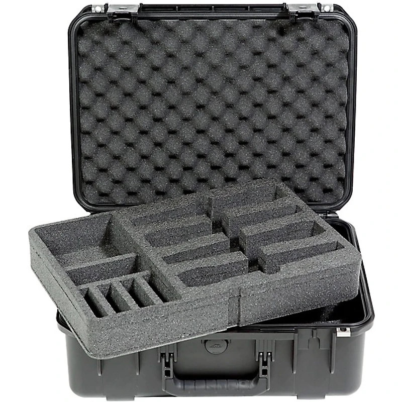 SKB 3i-1813-7WMC iSeries Injection Molded Case for 8 Wireless Microphone Systems