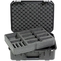 SKB 3i-1813-7WMC iSeries Injection Molded Case for 8 Wireless Microphone Systems