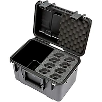 SKB 3i-1610-MC8 iSeries Case for 8 Microphones with Storage Compartment