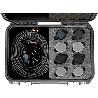 SKB 3i-1610-MC8 iSeries Case for 8 Microphones with Storage Compartment