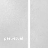 Pirastro Perpetual Series Cello D String 4/4 Size, Medium Chrome, Ball End