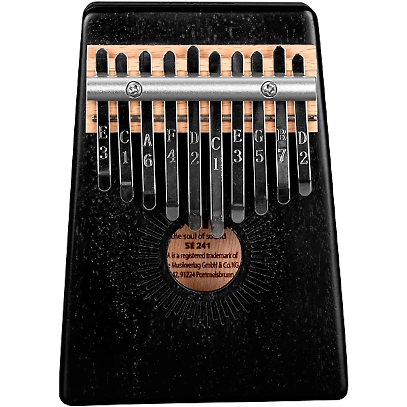 Sela 10 Key Kalimba Black