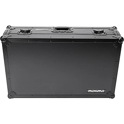 MAGMA DJ Controller Workstation Case for DDJ-REV7 with Wheels and Laptop Stand (Black)