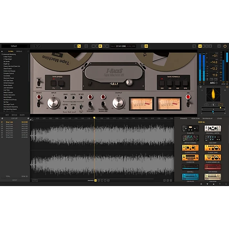 IK Multimedia T-RackS Tape Machine Collection Plug-in