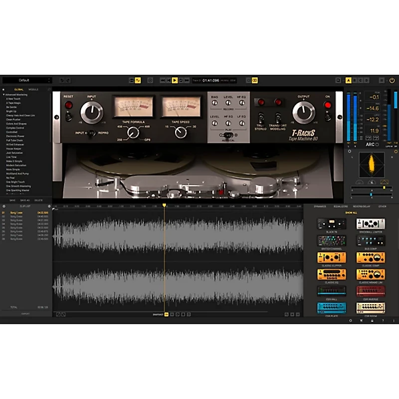 IK Multimedia T-RackS Tape Machine A80 Plug-in
