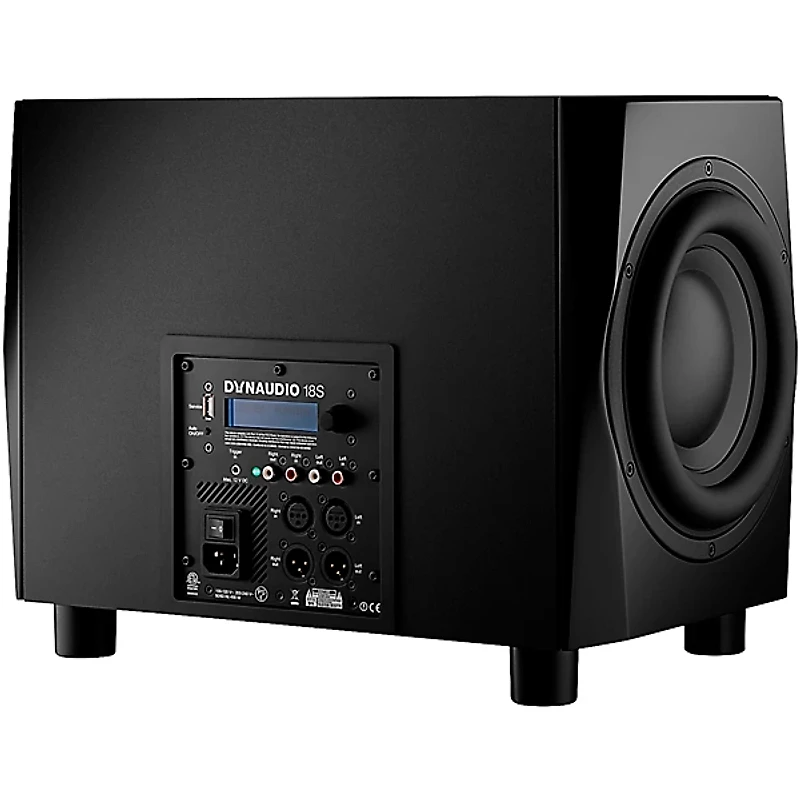 Dynaudio TrueBass 18S Dual 9.5" Powered Studio Subwoofer - Black