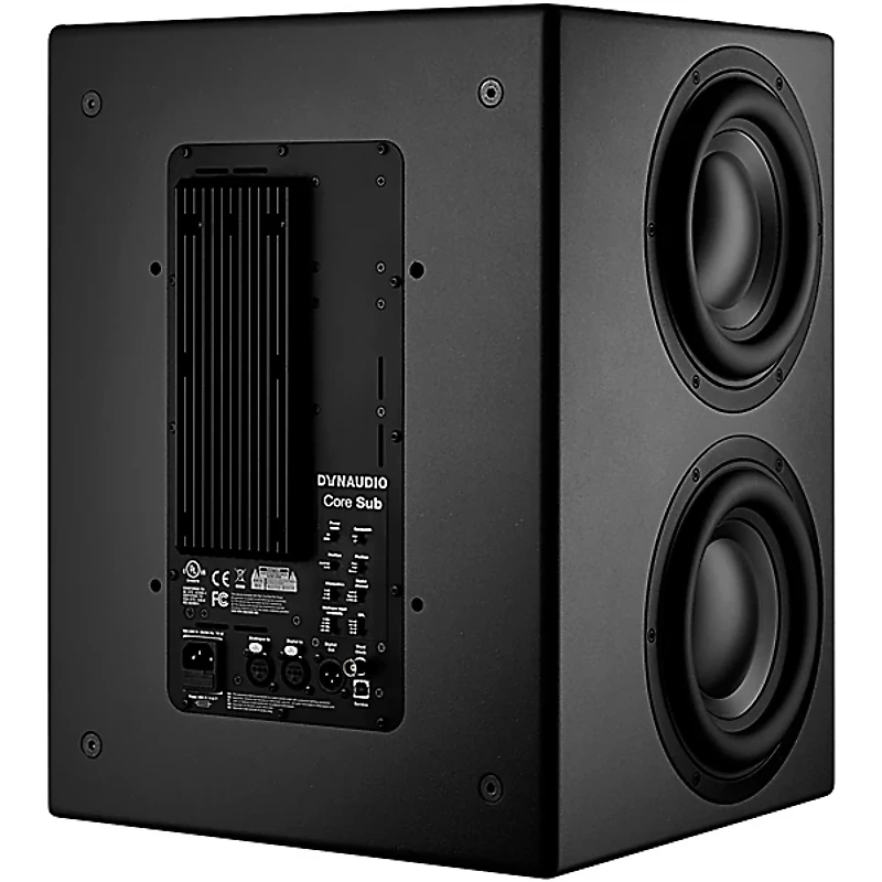 Dynaudio Core Sub Quad 9" Powered Studio Subwoofer - Dark Grey