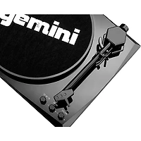 Gemini TT-900BB Vinyl Record Player Turntable With Bluetooth and Dual Stereo Speakers Black/Black