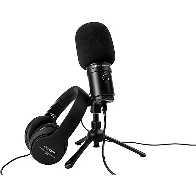 Zoom ZUM2PMP USB Podcast Microphone Bundle