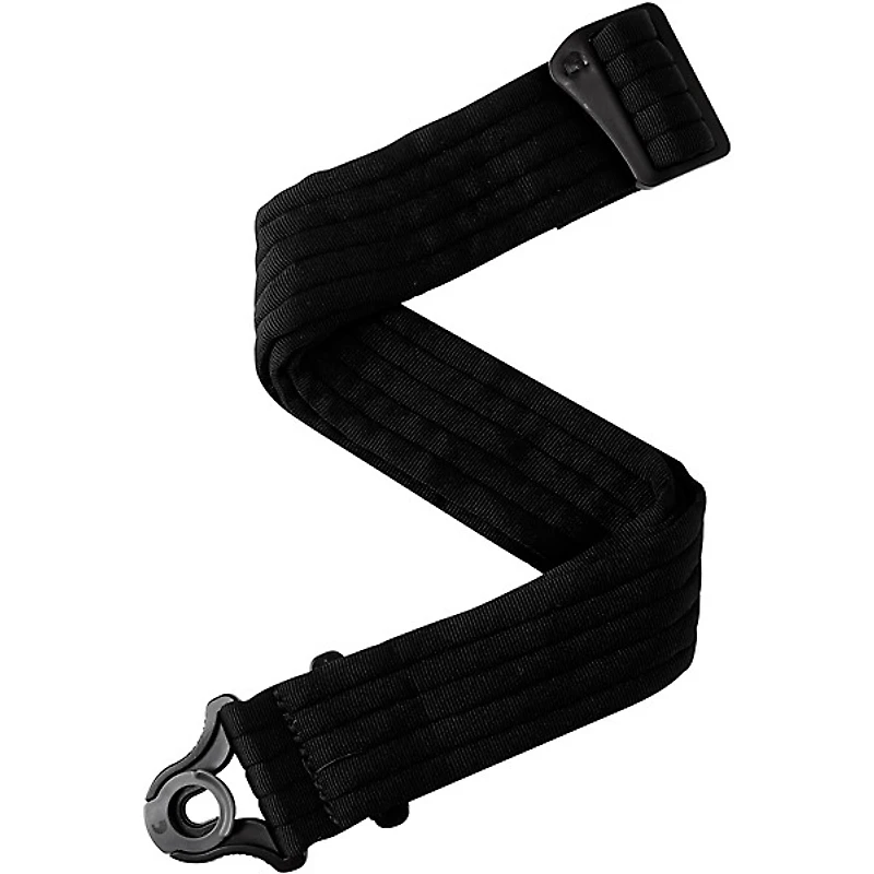 D'Addario Auto Lock Padded Guitar Strap Black