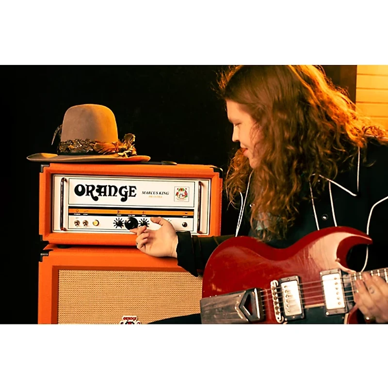 Orange Amplifiers Marcus King Signature MK Ultra 30W Guitar Tube Amp Head Orange