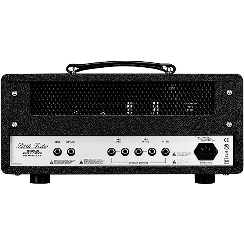 Friedman Little Sister 20W Tube Guitar Amp Head Black