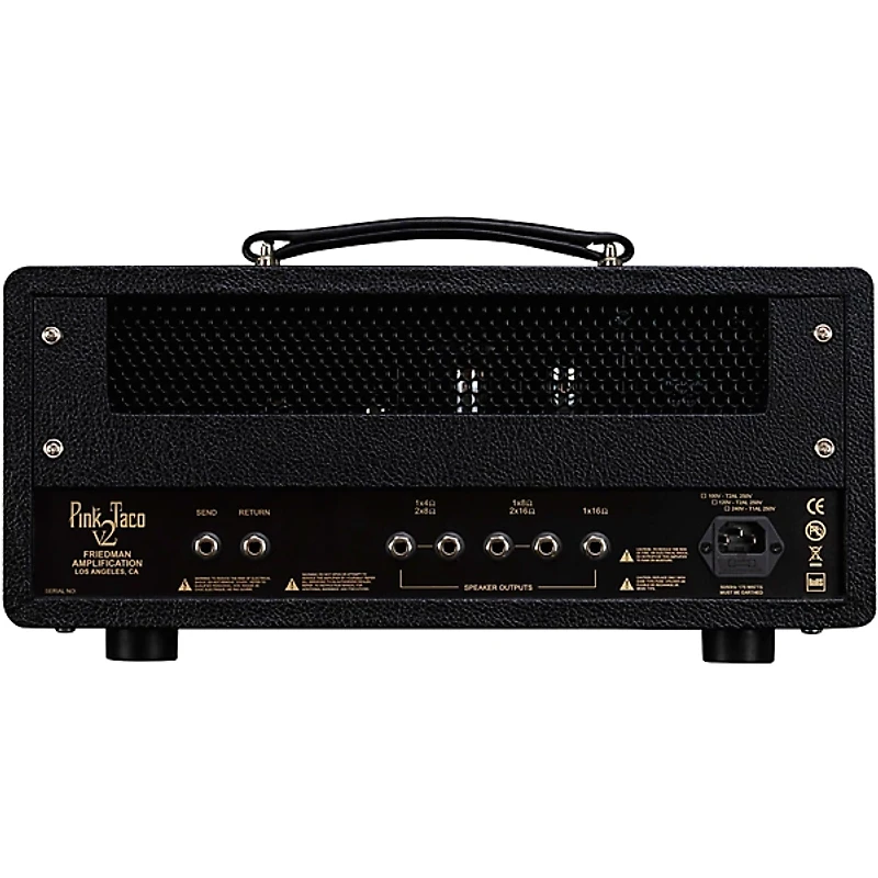 Friedman Pink Taco II 20W Tube Guitar Amp Head Black
