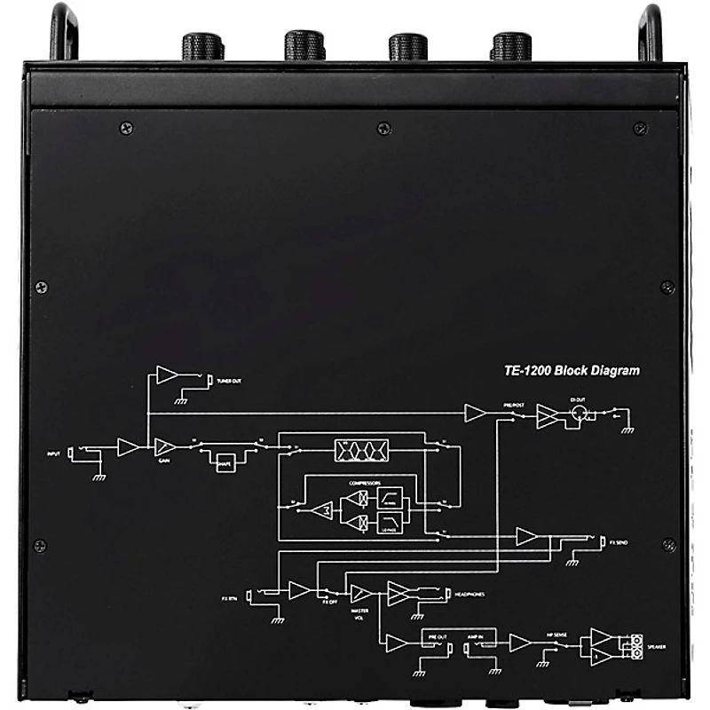 Trace Elliot TE-1200 1200W Bass Guitar Amp Head