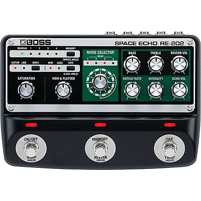 BOSS RE-202 Space Echo Effects Pedal Black