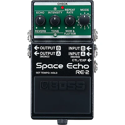 BOSS RE-2 Space Echo Effects Pedal Black