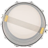Ludwig Universal Series Black Brass Snare Drum With Chrome Hardware