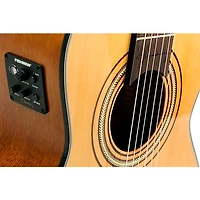 H. Jimenez Voz de Trio Cutaway Acoustic-Electric Requinto Guitar Natural