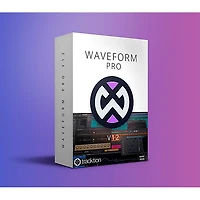 Tracktion Waveform Pro 12 + Studio Content Software Bundle - Upgrade from Waveform Pro 11