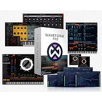 Tracktion Waveform Pro 12 + Recommended Content Software Bundle