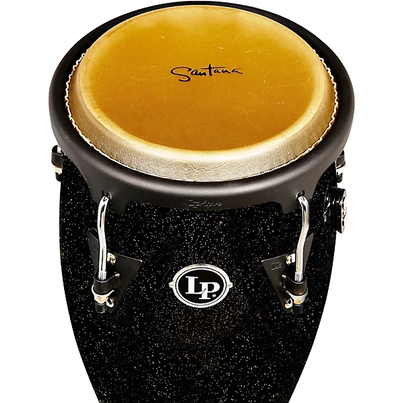 LP Santana Aspire Black Magic Conga Set With Double Stand