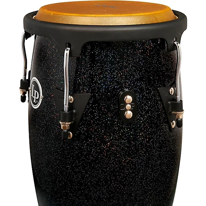 LP Santana Aspire Black Magic Conga Set With Double Stand