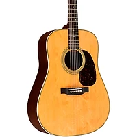 Martin Custom Shop 28 Style Dreadnought Premium Madagascar-Bearclaw Spruce Top Acoustic Guitar Natural